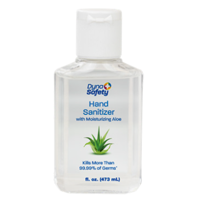 1428 Dynarex Sannytize Instant Hand Sanitizer contains 62% Ethyl Alcohol and come packed in a 2-ounce bottle